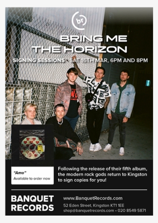 Bring Me The Horizon / Signing Session Saturday 16th - Bring Me The Horizon 2019