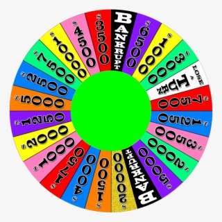 Roulette Wheel Clipart Fortune - Wheel Of Fortune Wheel Transparent