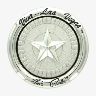 Viva Las Vegas Roulette Wheel - Silver