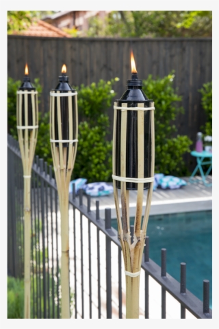 Waxworks 180cm Bamboo Torch - Fence