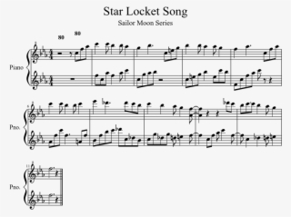 Star Locket Song Sheet Music 1 Of 1 Pages - Perle Flute Sheet Sailor Moon