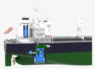 Green Dolphin 575 Prepared For Scr-egr And Scrubber - Feeder Ship