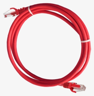 Red Cat6 Ethernet Cable 2m - Ethernet Cable