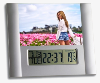 Welcome To Your Account - Digital Photo Frame With Alarm Clock