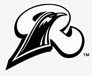 New Haven Ravens Logo Black And White - Illustration