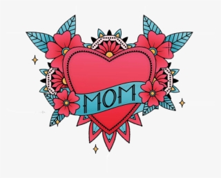 Mom Heart In Color - Heart