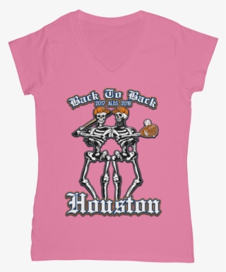 Back To Back Astros ﻿classic Women's V Neck T Shirt - Shirt