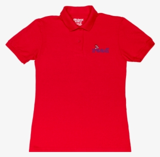 Cat In The Hat Polo Red - Plain Red Shirt Gildan