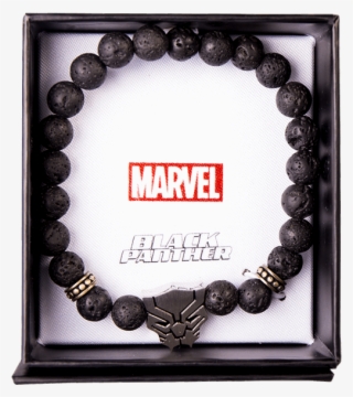 Black Panther Beaded Bracelet - Marvel