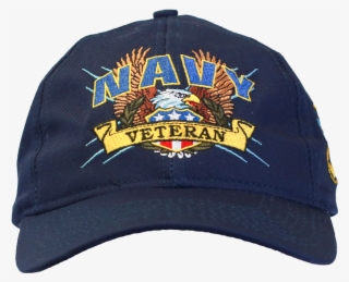 19254 - U - S - Navy Veteran Cap - Screaming Eagle - Baseball Cap