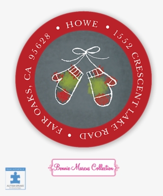 Home > Seasonal > Christmas > Gift Tag Stickers And - Autism Speaks
