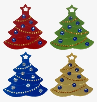 Christmas Tree Made With Swarovski Element - Christmas Tree
