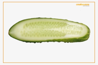 Cucumber, Sliced, Transparent - Cucumber
