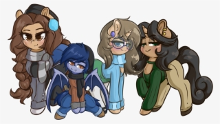 Wickedsilly, Bat Pony, Blue Eyes, Brown Eyes, Clothes, - Cartoon