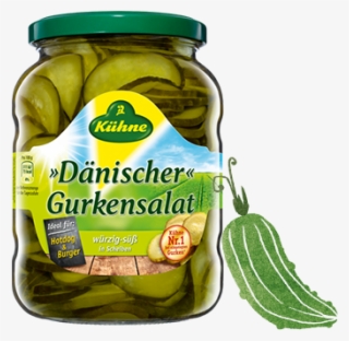 Cucumber Salad - Danish Style - Kuhne Gourmet Selection Mild &spicy