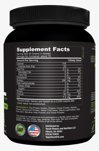 Vegan Protein Van 1lb A3 - Bodybuilding Supplement