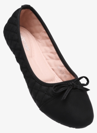 Womens Textuslipon Ballerina Shoe - Ballet Flat