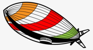 Transparent Png Zeppelin Illu - Zeppelin Graphic