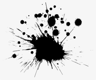 Free Png Download Ink Splash Png Png Images Background - Black Transparent Watercolor Splash