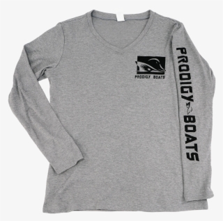 Prodigy Ladies Xtreme Tek Long Sleeve V Neck Shirt - Sweater