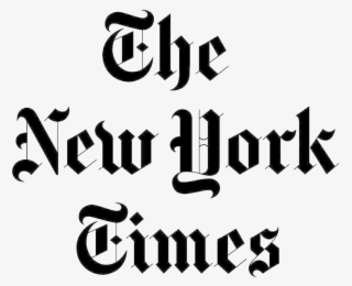 New York Times Logo - New York Times Black Logo