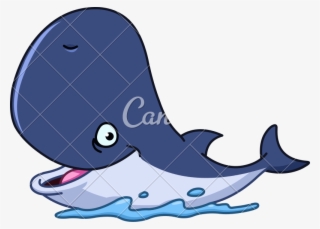 800 X 574 2 - Happy Whale Cartoon