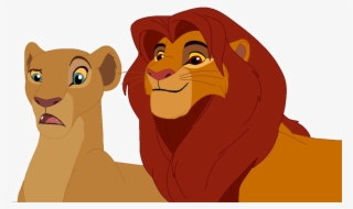 Nala Png Background Image - Lion King Base Simba And Nala