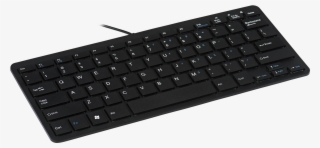 R-go Compact Keyboard, Qwertz , Black, Wired - Computer Keyboard