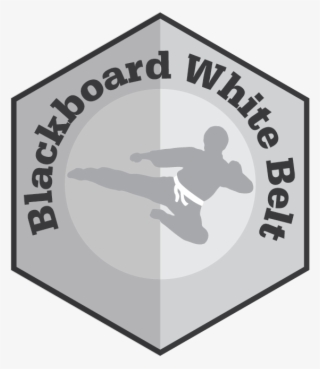 White Belt Level - Sign