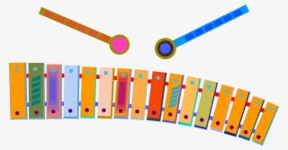 Vector Illustration Of Xylophone Chromatic Musical