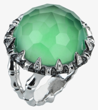 Bonafide Crystal Haze Sea Urchin Large Ring - Diamond