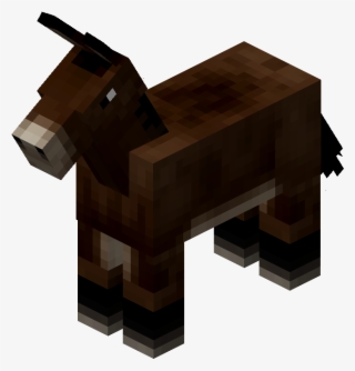 Mule - Minecraft Donkey Png