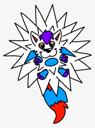 Amarok Wanted To Be Drawn As A Sea Urchin, So I Drew - Cartoon