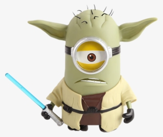 Starwars Sticker - Minion Star Wars Yoda
