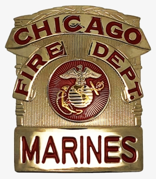 Chicago Fire Department Shield Badge - Emblem