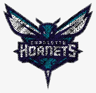 Charlotte Hornets 2015-pres Primary Logo Distressed - Charlotte Hornets Hd Logo