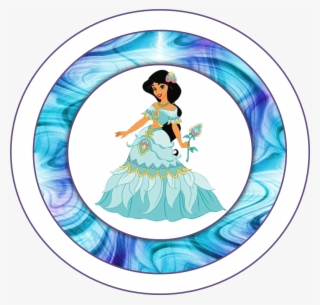 Princess Jasmine Invitation, Aladdin Invitation, Princess - Black And White Backgrounds