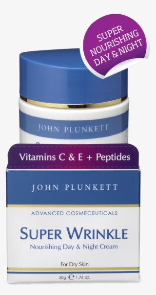 John Plunkett Super Wrinkle Cream 50g Jar - Cosmetics