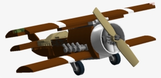 Historic Biplane - Lego Douglas A 26 Invader