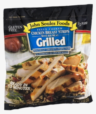 John Soules Foods Fully Cooked Chicken Breast Strips - John Soules Foods Grilled Chicken Breast Strips