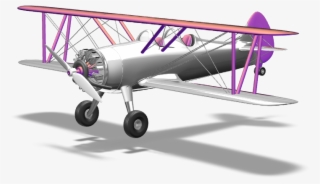 air plane - boeing-stearman model 75