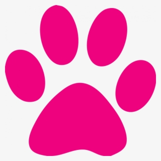 Free Pink Cat Cliparts, Download Free Clip Art, Free - Pink Paw Print Clip Art