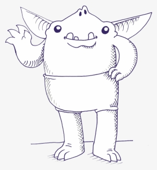 There Once Was A Monster Named Herman - Cartoon
