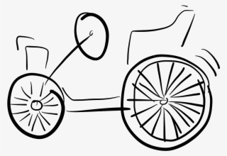 The Car Of The 1800s Would Not Be A Very Useful Tool - 1800's Car Drawing