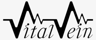 vital vein logo - calligraphy