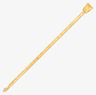 Tunisian Crochet Hook Champagne Plastic 925 P - Necklace