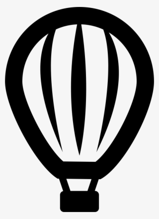 Striped Hot Air Balloon Comments - Globo Aerostatico Clipart