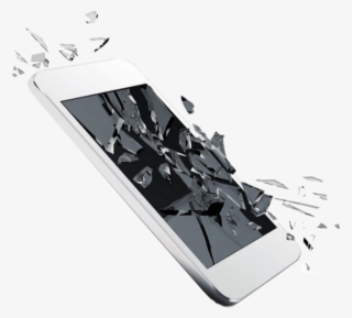 Ftestickers Cellphone Screen Cracked Broken 3deffect - Mobile Phone