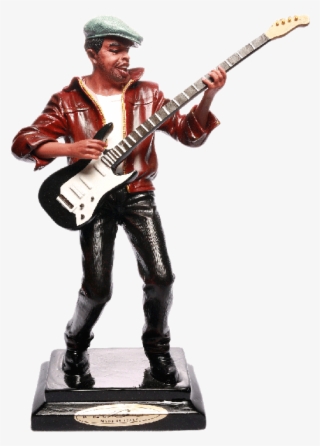 Electric Guitar Player Music Figure Figurine - Musicians Action Figure