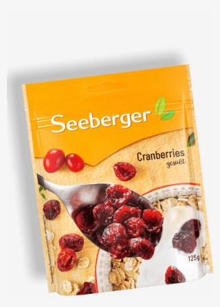 Seeberger Cranberries Gedreht Produktansicht - Jibega Dried Fruit Cranberry 125g